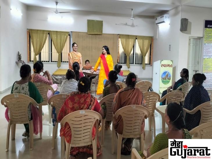 માર્ગદર્શન: ભાવનગરના શિશુવિહાર ખાતે મોંઘીબેન બધેકા બાલમંદિરના ઉપક્રમ બાલ ઉછેર વિશે તાલીમ કાર્યક્રમ યોજાયો